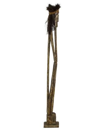Soška s chocholkou "Nevidím", cca 155cm