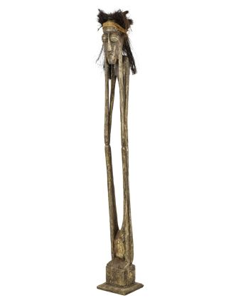 Soška s chocholkou "Nevidím", cca 155cm