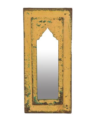 Zrcadlo v rámu z teakového dřeva, 26x3x56cm
