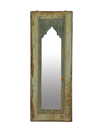 Zrcadlo v rámu z teakového dřeva, 23x3x59cm