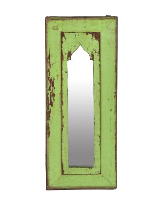 Zrcadlo v rámu z teakového dřeva, 20x3x48cm