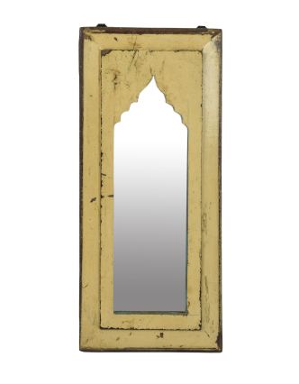 Zrcadlo v rámu z teakového dřeva, 27x3x58cm