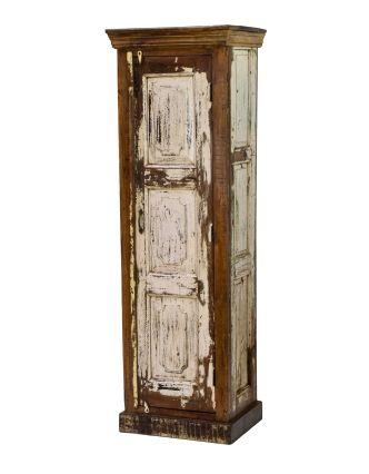 Skříň z teakového dřeva, 57x43x175cm