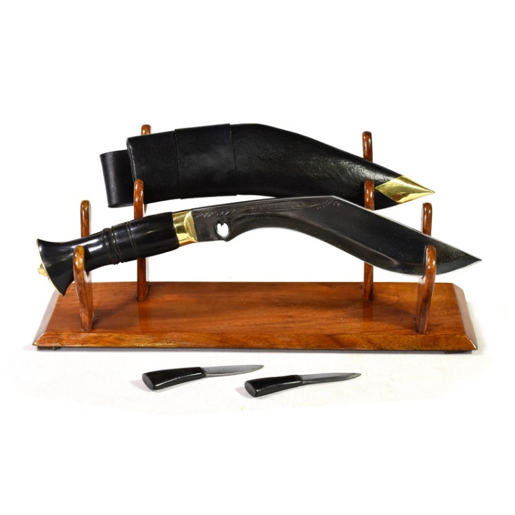 Khukri nůž Balance 9", rohovinová rukojeť, celý nůž 34cm, čepel 23cm