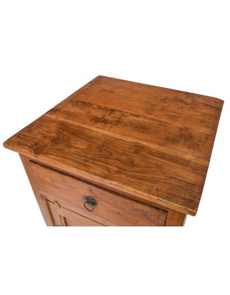 Prádelník z teakového dřeva, 50x50x115cm