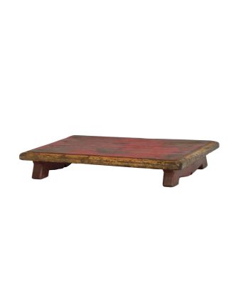 Čajový stolek z teakového dřeva, 53x37x7cm
