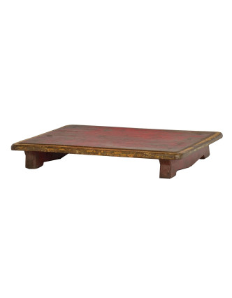 Čajový stolek z teakového dřeva, 53x37x7cm