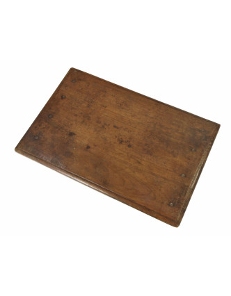 Čajový stolek z teakového dřeva, 57x38x6cm