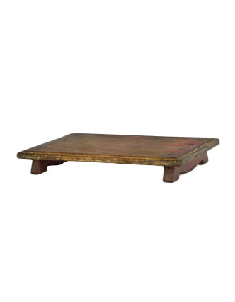 Čajový stolek z teakového dřeva, 53x37x8cm