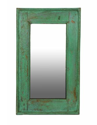 Zrcadlo v rámu z teakového dřeva, 33x3x55cm