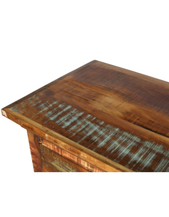 Komoda z teakového dřeva v "Goa" stylu, 96x46x97cm