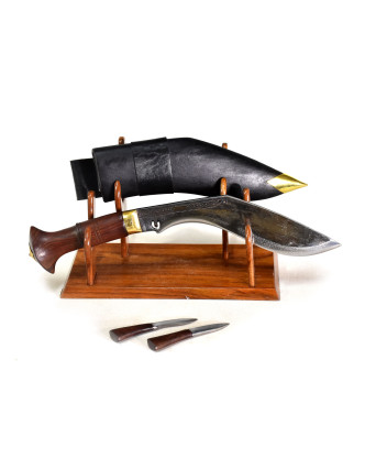 Khukri - Balance, 9", dřevěná rukojeť, nůž 34cm, čepel 22cm