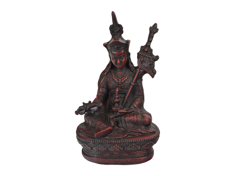 Guru Rinpoche, červený, pryskyřice, 15cm
