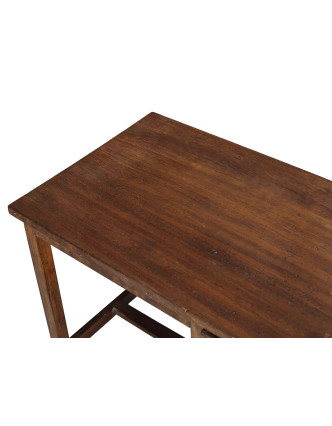 Psací stůl z teakového dřeva, 102x59x76cm