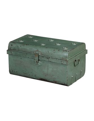 Plechový kufr, příruční zavazadlo, 62x38x32cm