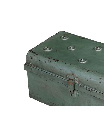 Plechový kufr, příruční zavazadlo, 62x38x32cm