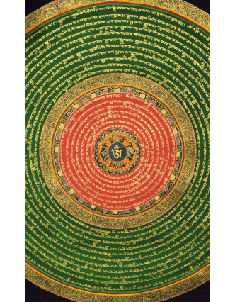 Thangka, Mantra, 75x99cm