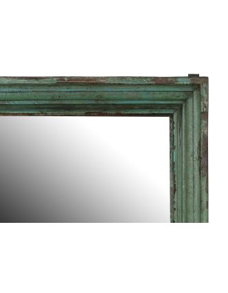 Zrcadlo ve starém rámu z teakového dřeva, 70x9x152cm