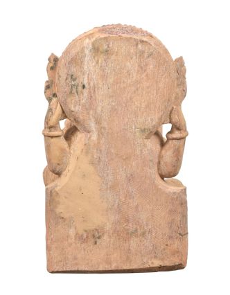 Pískovcová socha z Orissi, Ganéš, 37x20x65cm