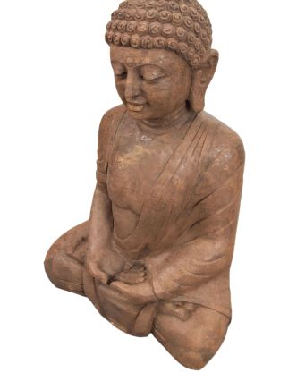 Pískovcová socha z Orissi, Buddha, 55x33x90cm