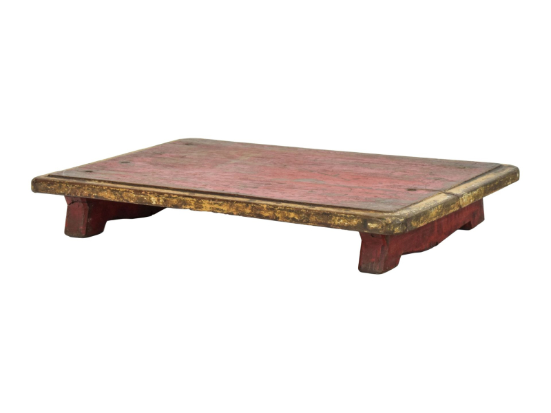 Čajový stolek z teakového dřeva, 54x37x8cm