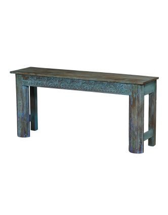 Konzolový stolek z teakového dřeva, 170x43x80cm