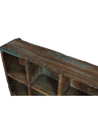 Regál z teakového dřeva, 70x16x92cm