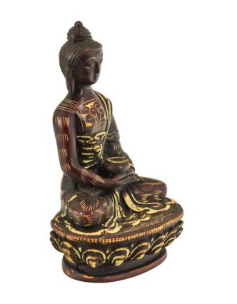 Buddha, ručně vyřezávaný, 7x5x11cm