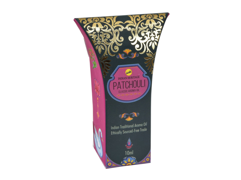 Přírodní esenciální olej Patchouli, Shreevani, 10ml