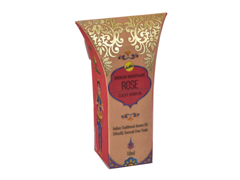 Přírodní esenciální olej Rose, Shreevani, 10ml