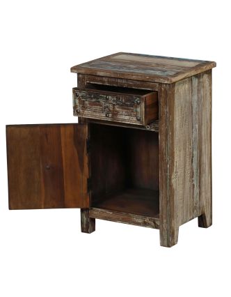 Noční stolek z mangového dřeva, 50x40x75cm