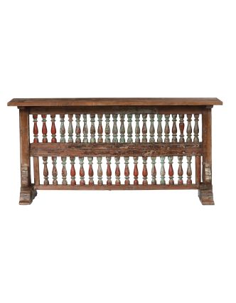 Konzolový stolek z teakového dřeva, 165x41x80cm