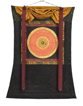 Thangka, mandala, 62x81cm