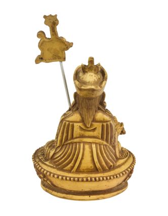 Guru Rinpoche, antik patina, pryskyřice, 10x5x15cm