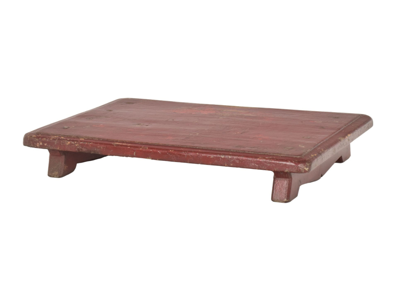 Čajový stolek z teakového dřeva, 53x37x9cm