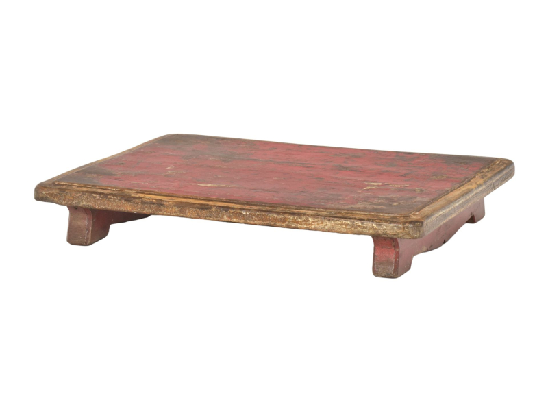 Čajový stolek z teakového dřeva, 54x37x9cm