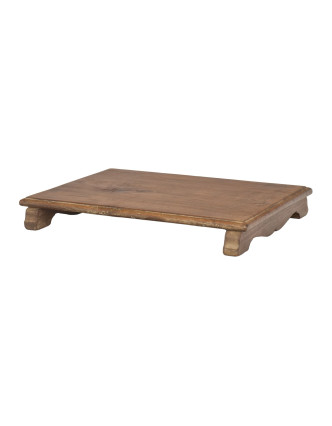 Čajový stolek z teakového dřeva, 56x38x7cm