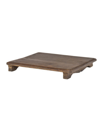 Čajový stolek z teakového dřeva, 57x43x7cm