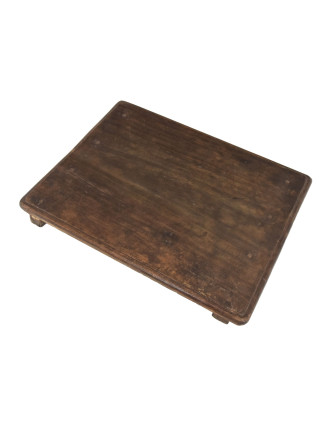 Čajový stolek z teakového dřeva, 57x43x7cm