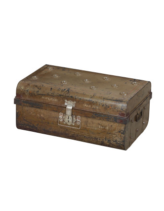 Plechový kufr, příruční zavazadlo, 70x46x31cm