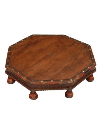 Čajový stolek z teakového dřeva, 71x71x16cm