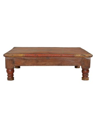 Čajový stolek z teakového dřeva, 53x53x17cm