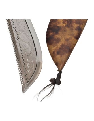 Khukri nůž "Dragon eagle engraved" 12", nůž 43cm, čepel 27,5cm