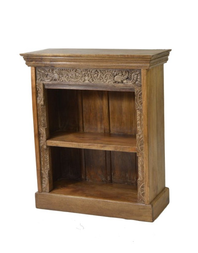 Knihovna z antik teakového dřeva, 77x36x94cm