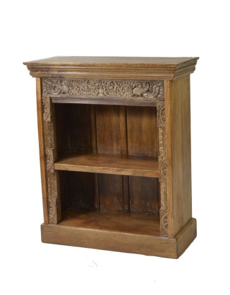 Knihovna z antik teakového dřeva, 77x36x94cm