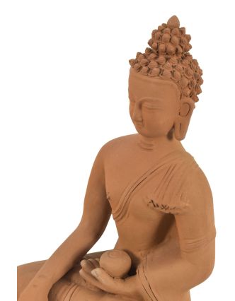 Buddha Šákjamuni, keramická socha, 25cm