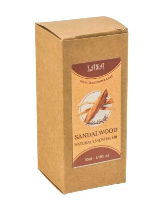 Přírodní esenciální olej Sandalwood, Lasa, 10ml