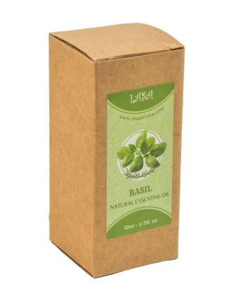 Přírodní esenciální olej Basil, Lasa, 10ml