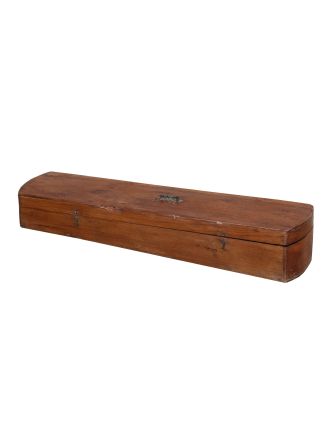 Truhla z teakového dřeva, 99x21x18cm