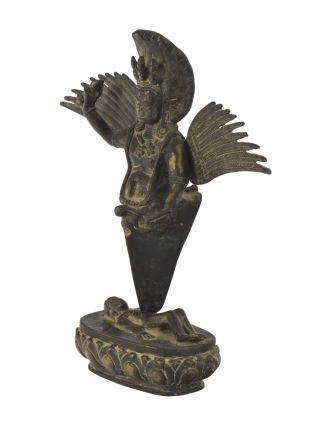 Vadžrakilaja Phurba, mosazná socha, 31cm